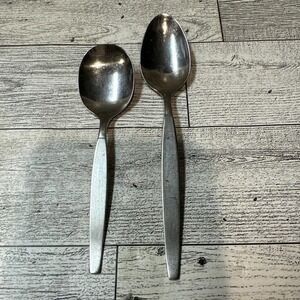 Oneida Stainless Steel Baby‎ Spoons (Set of 2) USA Vintage